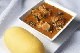 Nigerian soup meal