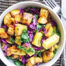 Plantain breakfast dish