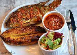Spiced grilled fish