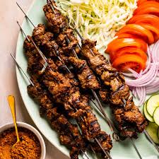 Spiced Nigerian suya